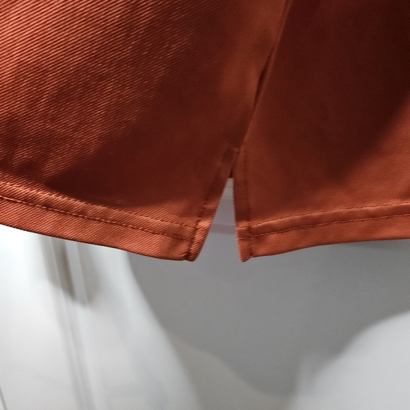 AKWA Classic Rust Orange Polo Shirt Size 3XL Big And Tall Golf Casual USA Made - Picture 5 of 11